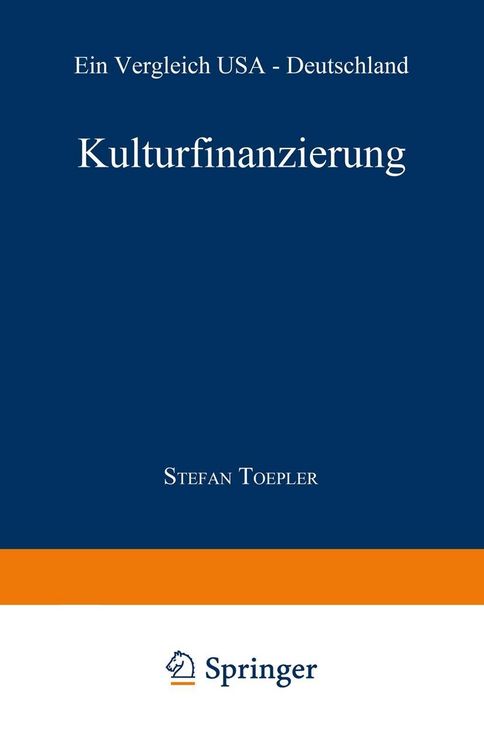 Produktbild: Kulturfinanzierung