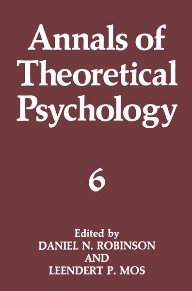Produktbild: Annals of Theoretical Psychology