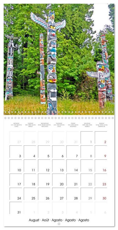 Produktbild: Vancouver Canada (Wall Calendar 2026 12 &times; 12 Inch) CALVENDO 12 Month Wall Calendar