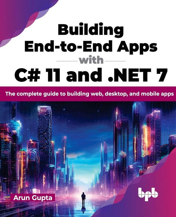 Produktbild: Building End-to-End Apps with C# 11 and .NET 7