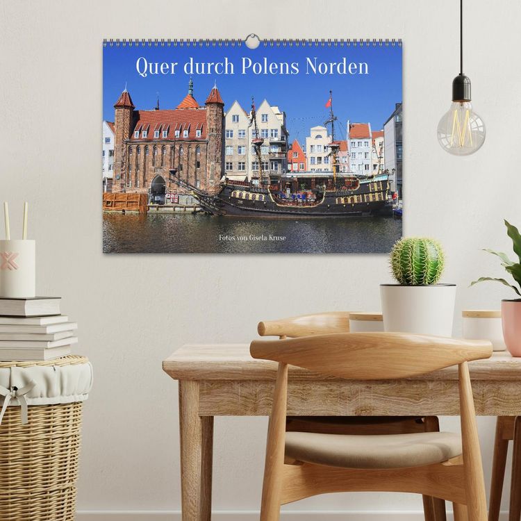 Produktbild: Quer durch Polens Norden (Wandkalender 2026 DIN A3 quer), CALVENDO Monatskalender
