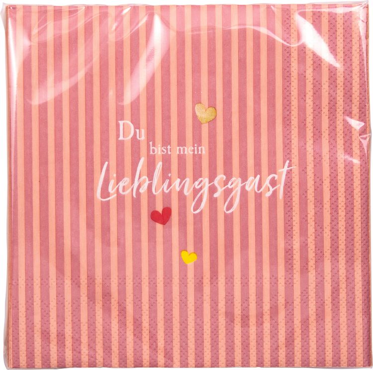 Produktbild: Servietten Lieblingsgast - F&uuml;r Lieblingsg&auml;ste