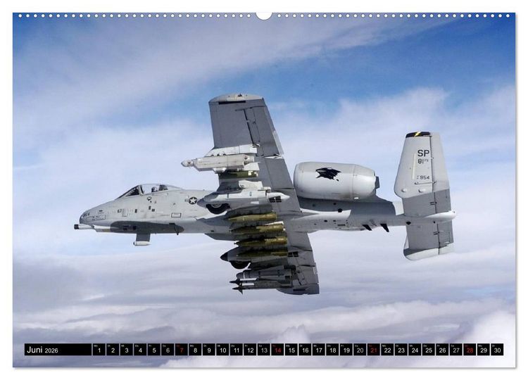 Produktbild: Kriegstechnik. Kampfjet-Impressionen (hochwertiger Premium Wandkalender 2026 DIN A2 quer), Kunstdruck in Hochglanz