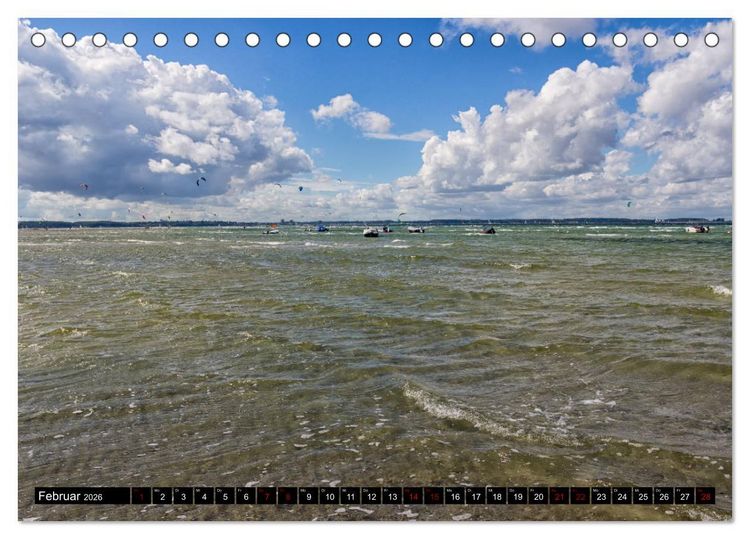Produktbild: Laboe - Urlaub am Meer (Tischkalender 2026 DIN A5 quer), CALVENDO Monatskalender