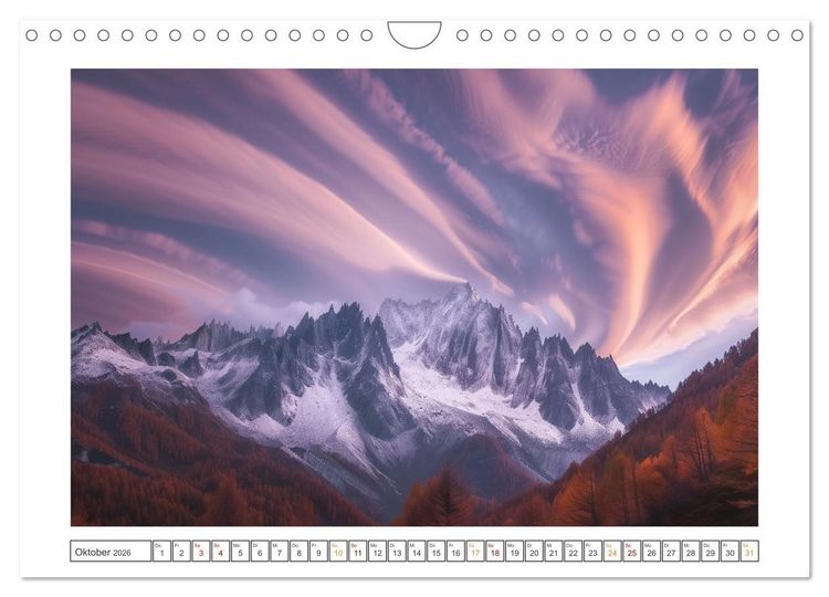 Produktbild: Im Reich der Berge (Wandkalender 2026 DIN A4 quer), CALVENDO Monatskalender