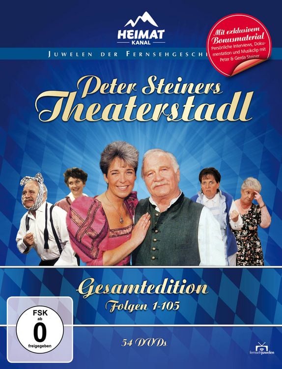 Produktbild: Peter Steiners Theaterstadl - Gesamtedition [54 DVDs]