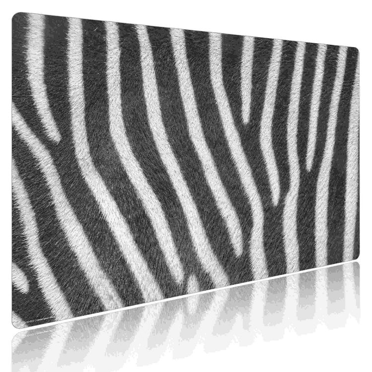 Produktbild: Cover-your-desk Schreibtischunterlage f&uuml;r Kinder und Erwachsene Zebra Muster, aus hochwertigem Vinyl , 60 x 40 cm