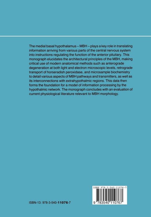 Produktbild: Afferent Connections of the Medial Basal Hypothalamus
