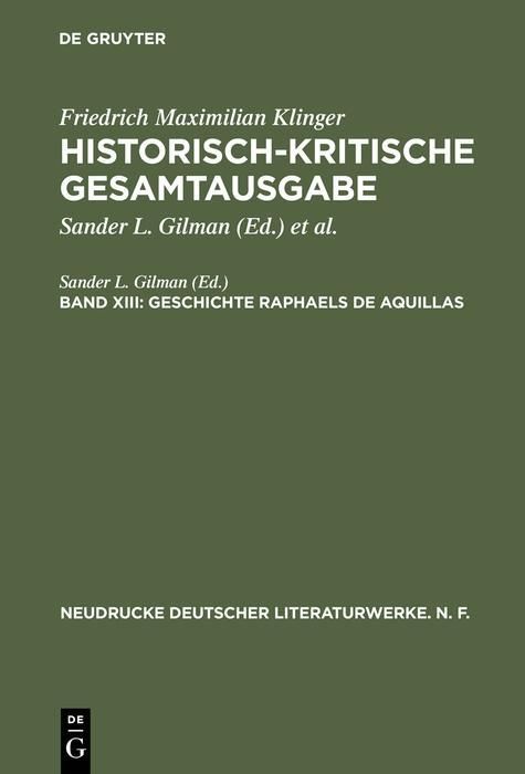 Produktbild: Geschichte Raphaels de Aquillas
