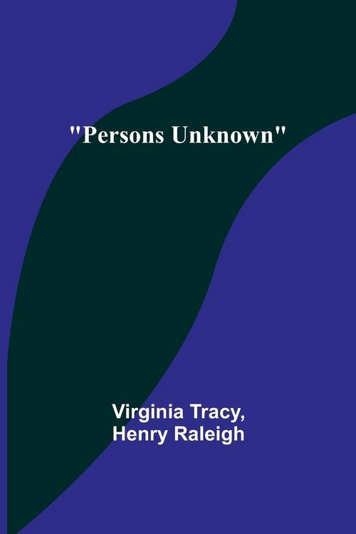 Produktbild: Persons Unknown