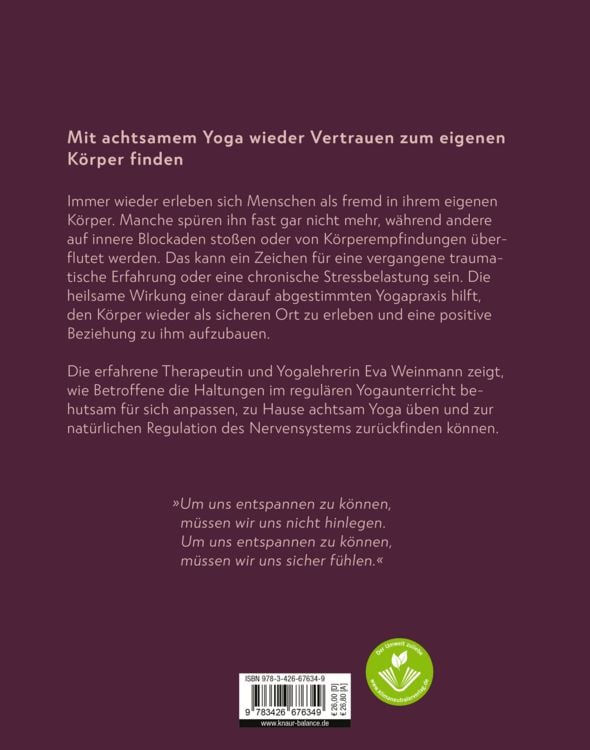 Produktbild: Wenn dein K&ouml;rper sich erinnert