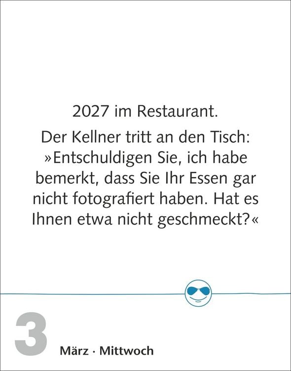 Produktbild: Beste Witze Tagesabrei&szlig;kalender 2027