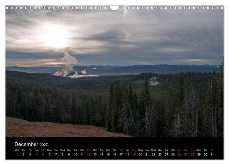 Produktbild: Beautiful Yellowstone and Grand Tetons National Parks (Wall Calendar 2027 DIN A3 landscape), CALVENDO 12 Month Wall Calendar