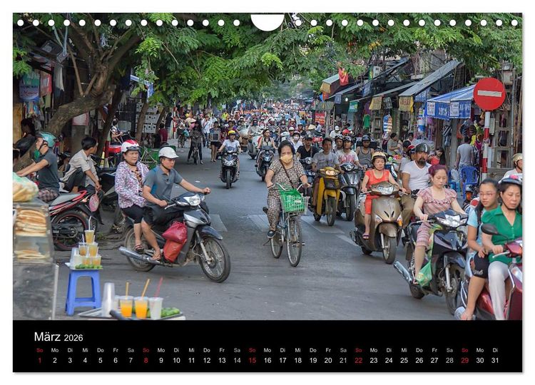 Produktbild: Vietnam Abenteuerreise (Wandkalender 2026 DIN A4 quer), CALVENDO Monatskalender