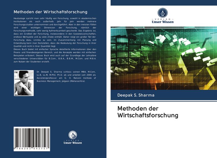 Produktbild: Methoden der Wirtschaftsforschung