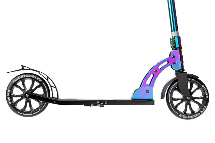 Produktbild: SIX DEGREES Aluminium Scooter 205 mm neochrome Special-Edition