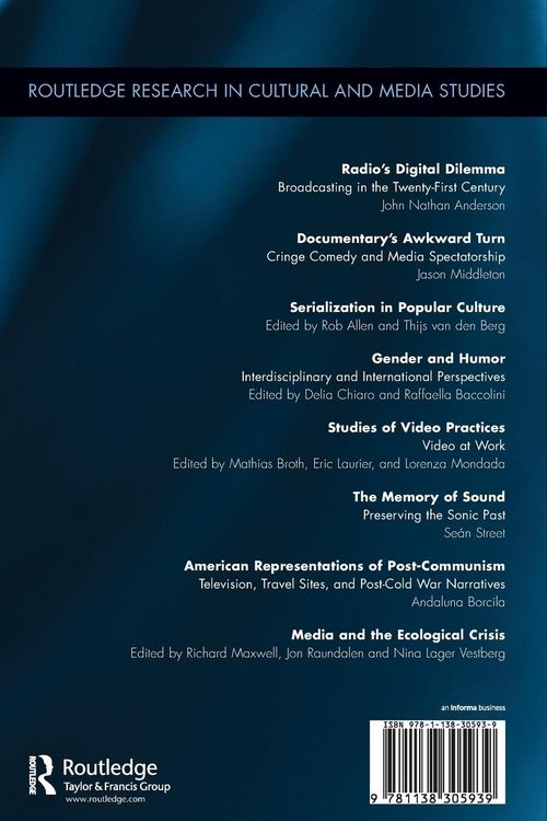 Produktbild: Media and the Ecological Crisis