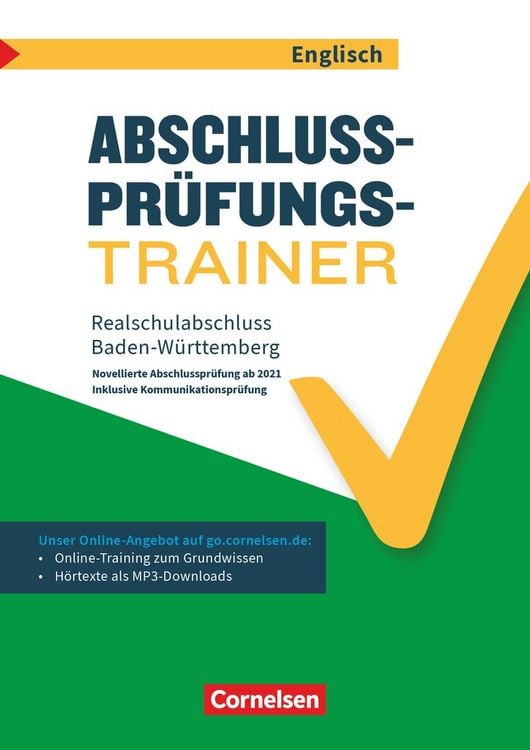 Produktbild: Abschlusspr&uuml;fungstrainer Englisch 10. Schuljahr - Baden-W&uuml;rttemberg - Realschulabschluss (WET)