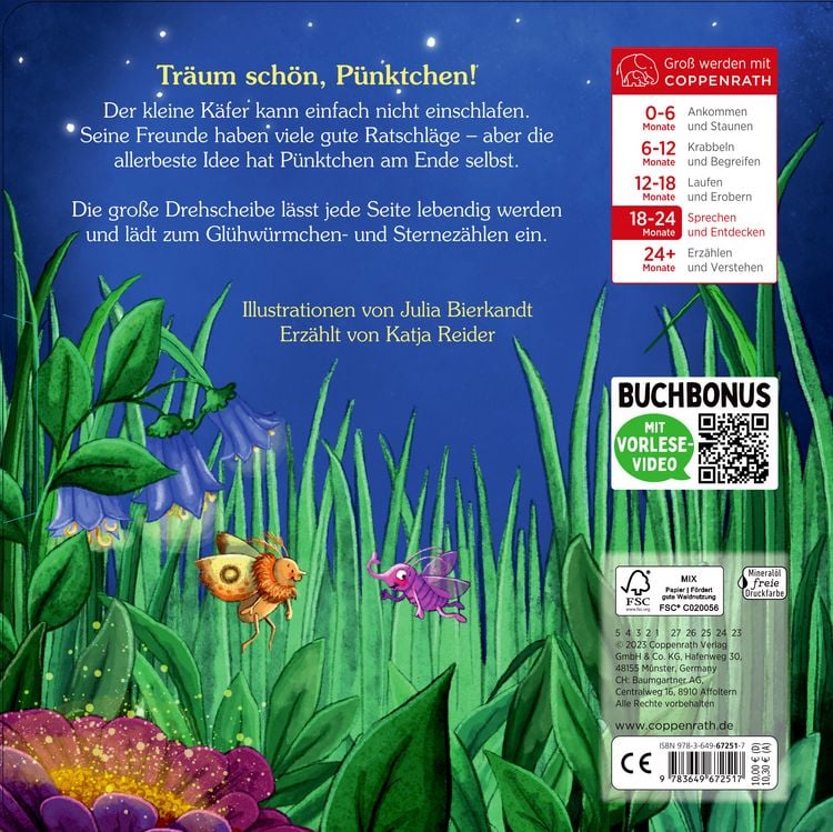 Produktbild: Schlaf gut, kleiner K&auml;fer P&uuml;nktchen