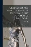 Produktbild: Ordinances and Resolutions of the Mayor and City Council of Baltimore.; 1934/1935