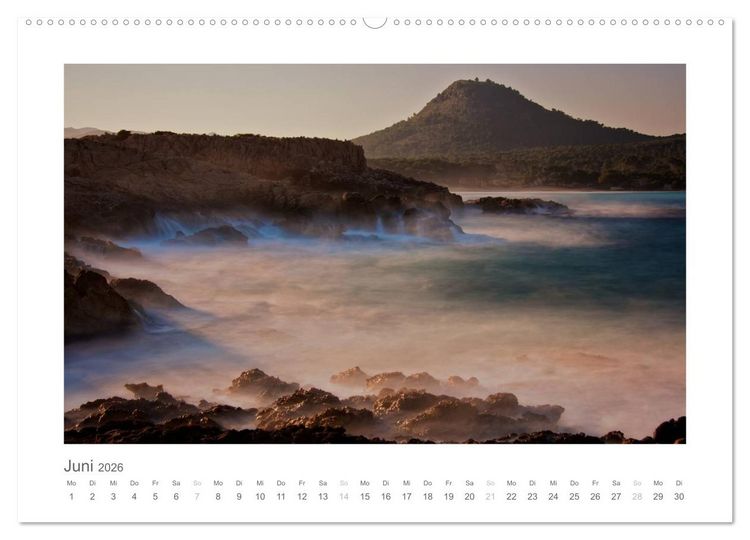 Produktbild: Mallorca - Impressionen (Wandkalender 2026 DIN A2 quer), CALVENDO Monatskalender