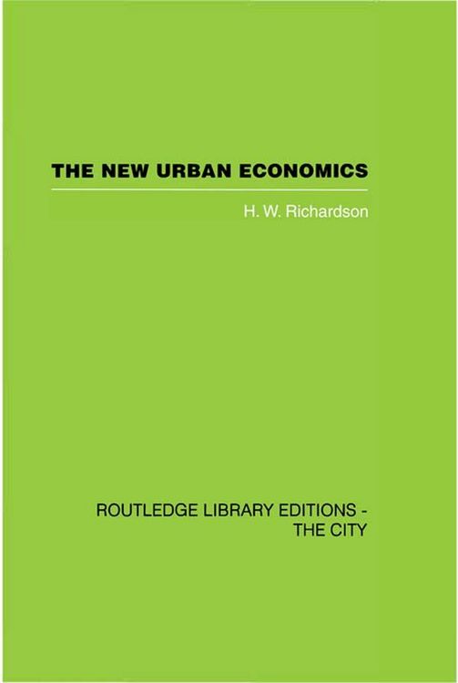 Produktbild: The New Urban Economics
