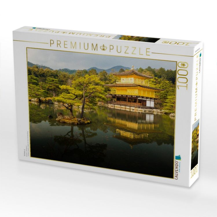 Produktbild: CALVENDO Puzzle Kinkaku-ji | 1000 Teile Lege-Gr&ouml;&szlig;e 64x48cm Foto-Puzzle f&uuml;r gl&uuml;ckliche Stunden