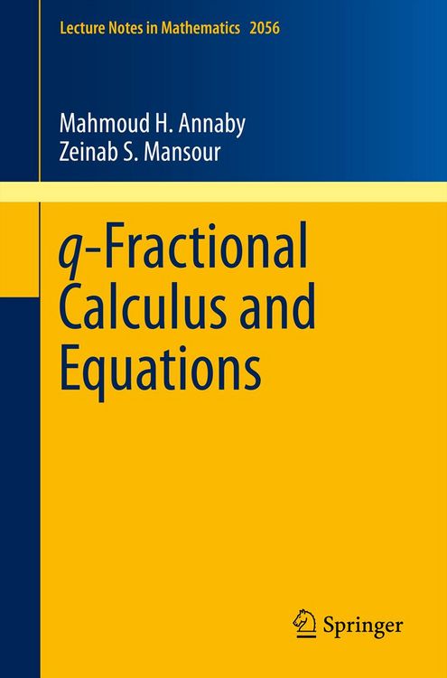 Produktbild: Q-Fractional Calculus and Equations