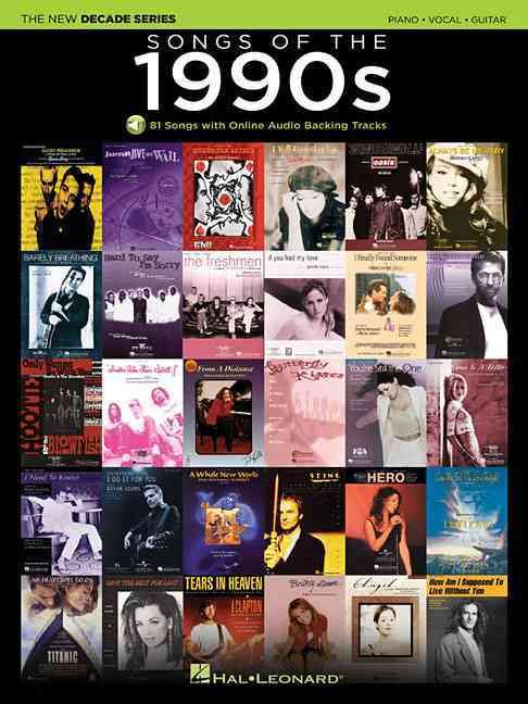 Produktbild: Songs of the 1990s: The New Decade Series Songbook with Online Play-Along Backing Tracks