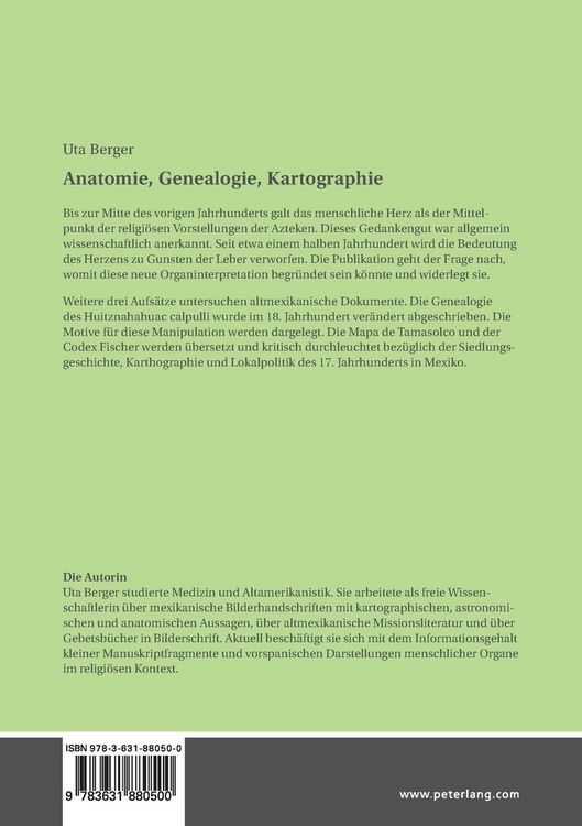 Produktbild: Anatomie, Genealogie, Kartographie