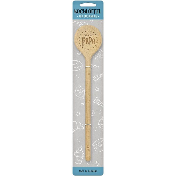 Produktbild: GRUSS & CO Kochl&ouml;ffel Motiv: Bester Papa