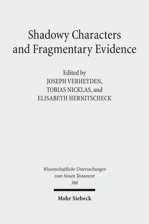 Produktbild: Shadowy Characters and Fragmentary Evidence