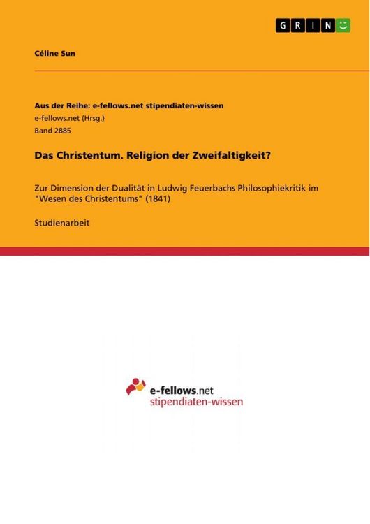 Produktbild: Das Christentum. Religion der Zweifaltigkeit?