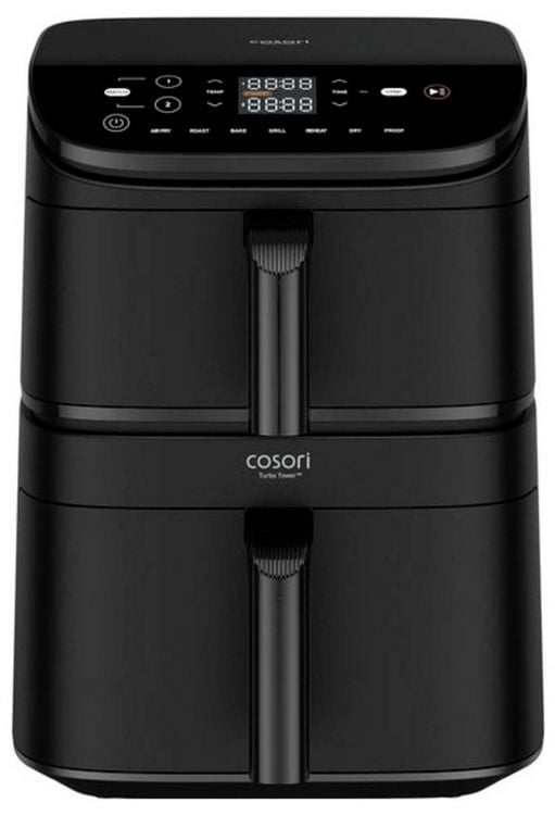 Produktbild: Cosori CAF-DC121-ADER Hei&szlig;luft-Fritteuse 10.8l 2630W mit Display Schwarz