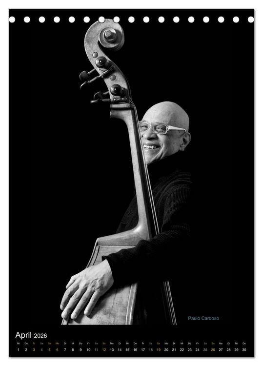 Produktbild: Jazz it! (Tischkalender 2026 DIN A5 hoch), CALVENDO Monatskalender