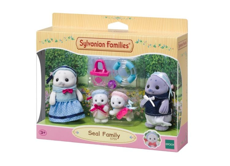 Produktbild: Sylvanian Families 5759 - Seal Family, Robben Familie