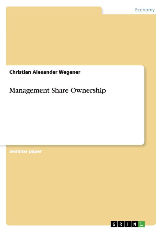 Produktbild: Management Share Ownership