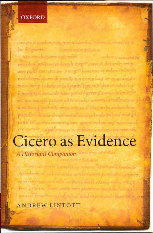 Produktbild: Cicero As Evidence