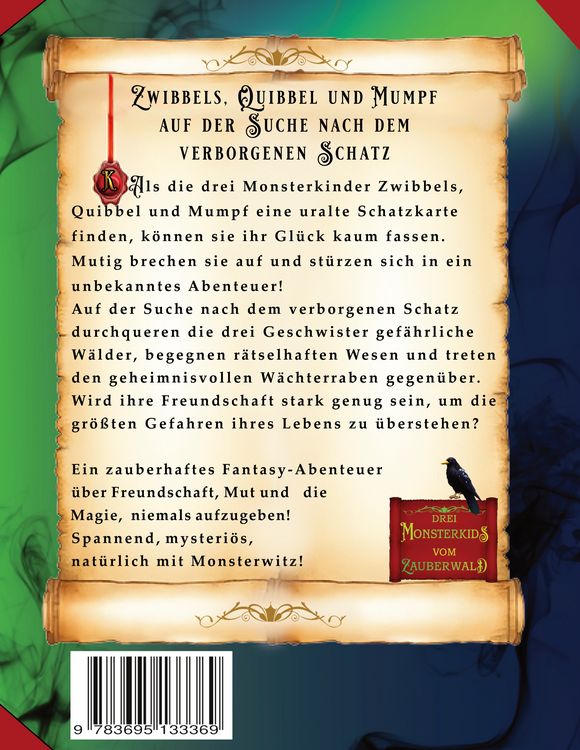 Produktbild: Drei Monster und der W&auml;chterRabe
