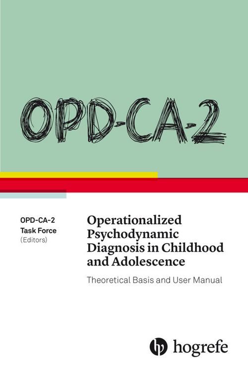 Produktbild: OPD-CA-2 Operationalized Psychodynamic Diagnosis in Childhood and Adolescence