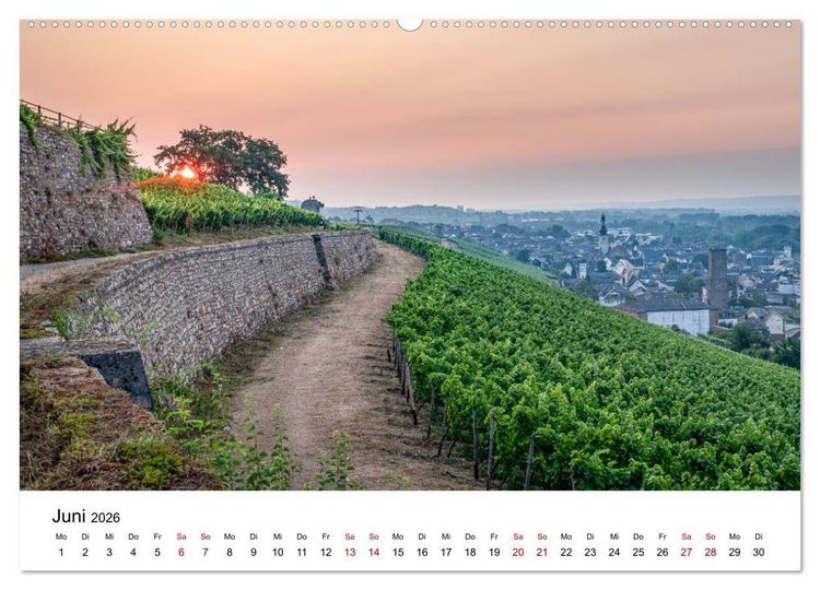 Produktbild: Rheingau 2026 (hochwertiger Premium Wandkalender 2026 DIN A2 quer), Kunstdruck in Hochglanz