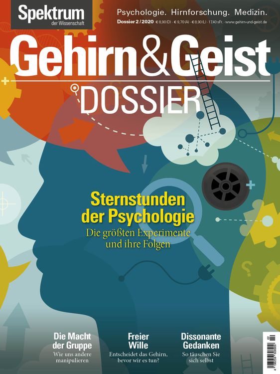Bild vom Artikel Gehirn&Geist - Sternstunden der Psychologie vom Autor Spektrum der Wissenschaft