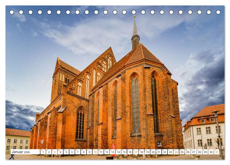 Produktbild: Brandenburg Impressionen (Tischkalender 2026 DIN A5 quer), CALVENDO Monatskalender