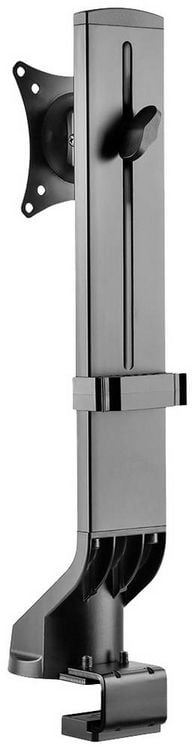 Produktbild: LogiLink BP0161 Monitor-Tischhalterung 1 Display(s) Schwarz Drehbar, H&ouml;henverstellbar, Neigbar, Schwenkbar