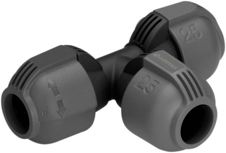 Produktbild: Gardena Sprinklersystem T-St&uuml;ck 25mm (1") &Oslash; 02771-20