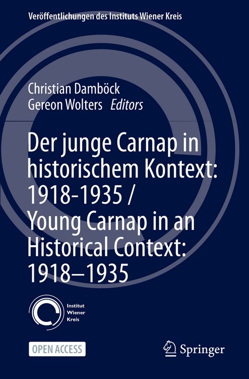 Produktbild: Der junge Carnap in historischem Kontext: 1918&ndash;1935 / Young Carnap in an Historical Context: 1918&ndash;1935