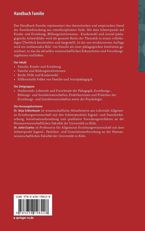 Produktbild: Handbuch Familie