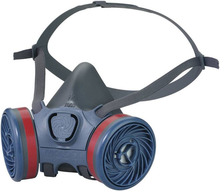 Produktbild: Atemschutzhalbmaske 700201 EN 140 EN 14387 EN 143 o.Filter M MOLDEX