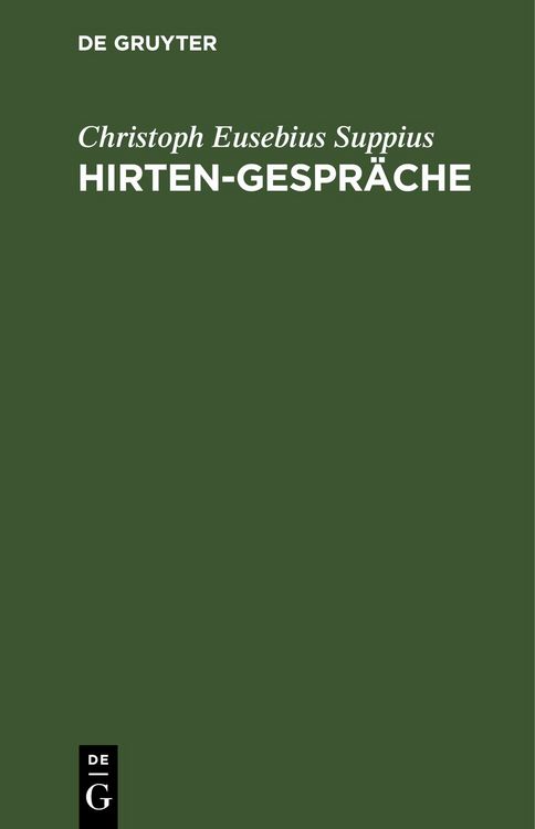 Produktbild: Hirten-Gespr&auml;che