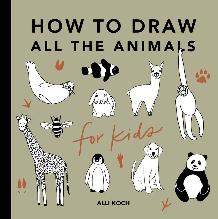 Produktbild: All the Animals: How to Draw Books for Kids